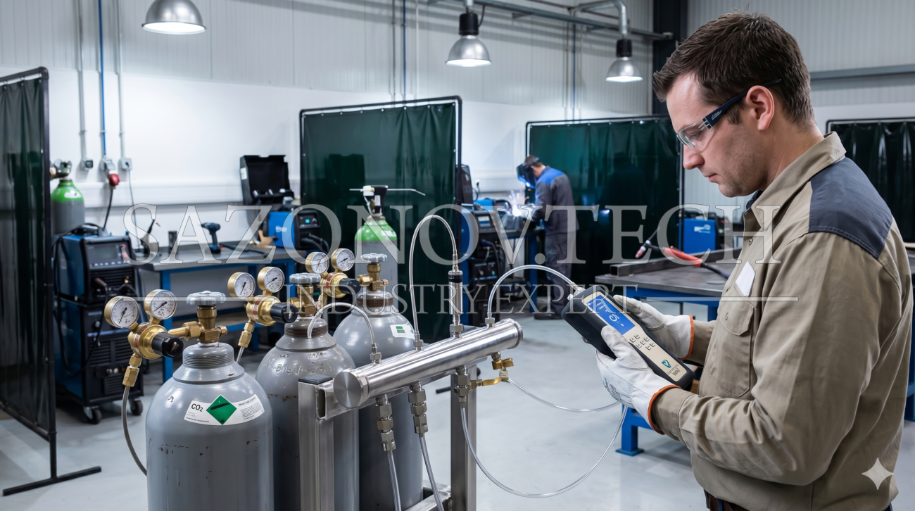 Газоанализаторы WITT и Dansensor для контроля сварочных газов
